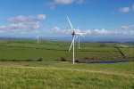 Wind Turbine in a pasture