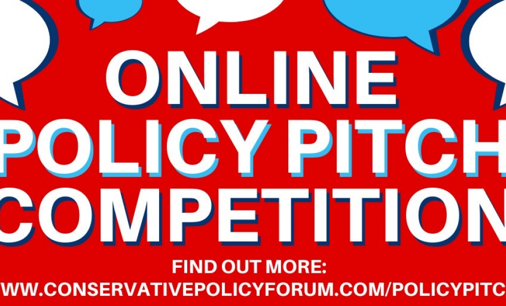 Conservative Policy Forum Policy Pitch