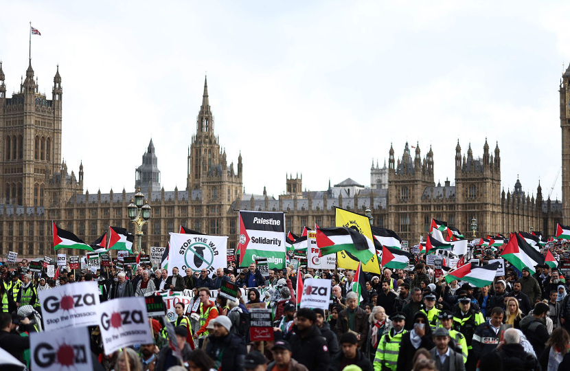 Demonstrations in London