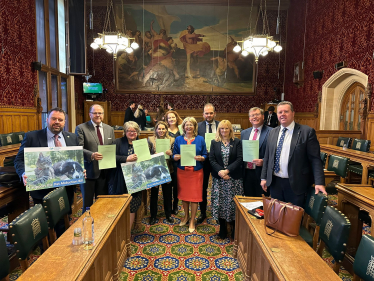 Anna Firth with Parliamentary colleagues